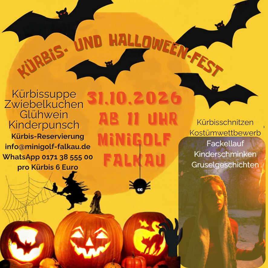 31.10.2026 ab 11 Uhr Halloween 2026